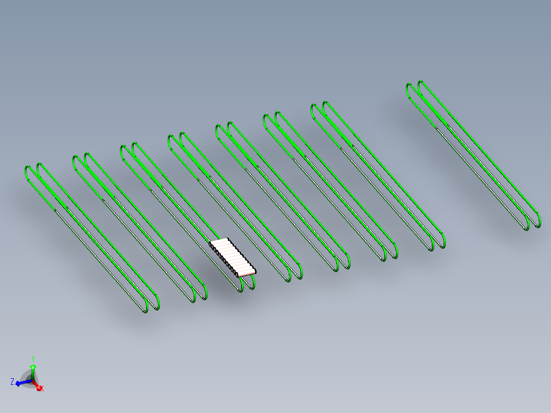 多道带式输送机构