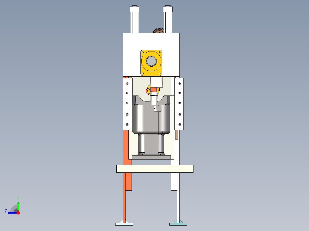 B3003475-压力机 80 吨右视图