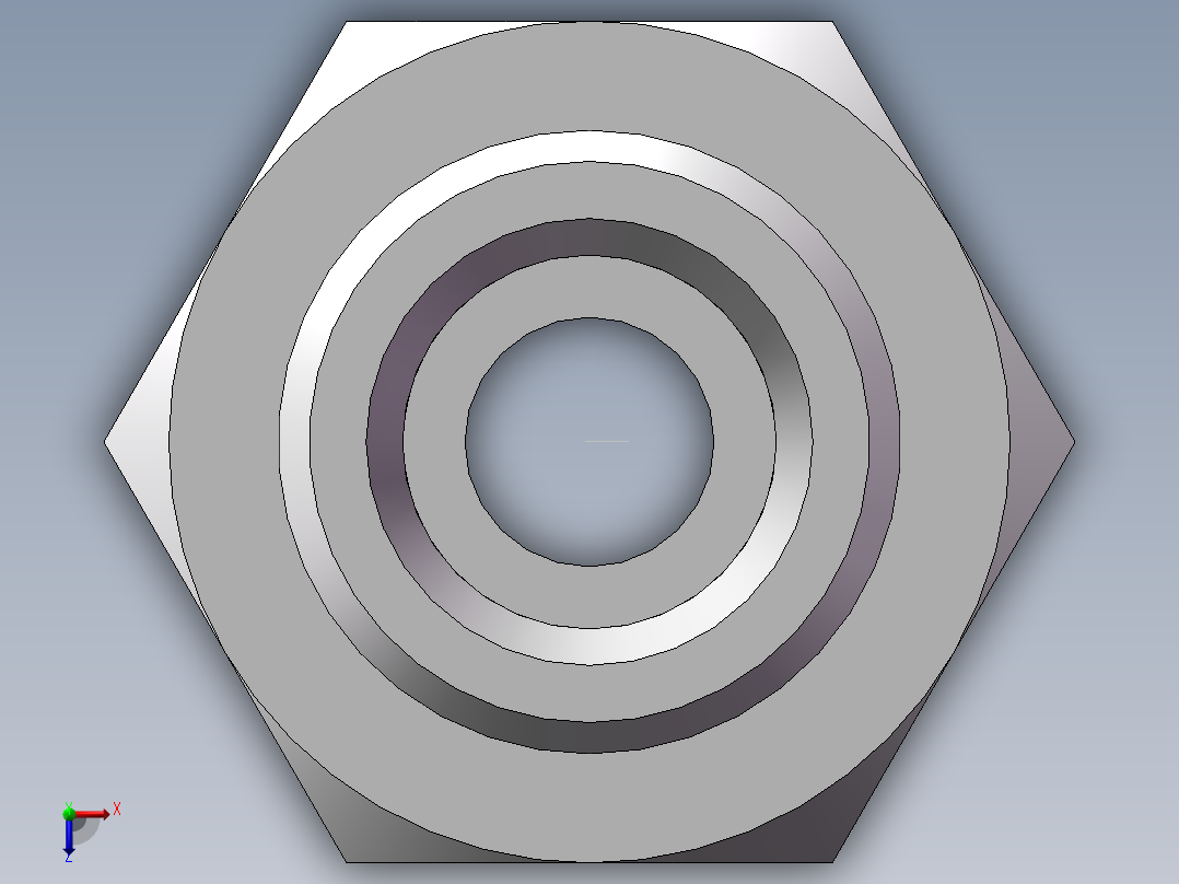 公制螺纹ED密封、1DM-20-22WD非标俯视图