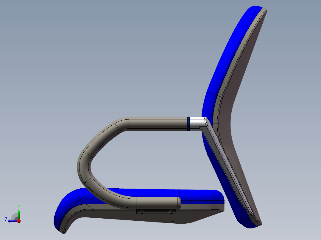 椅子、凳子(19)右视图