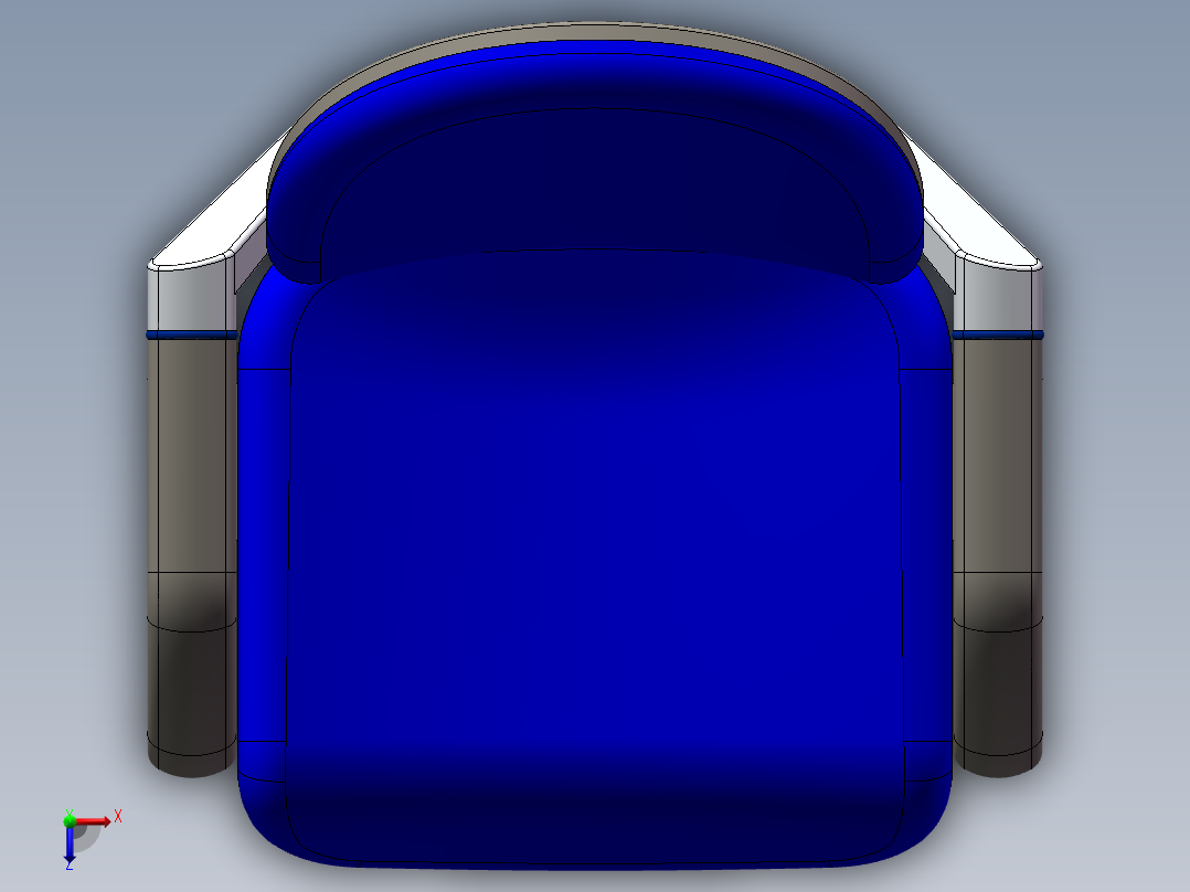 椅子、凳子(19)俯视图