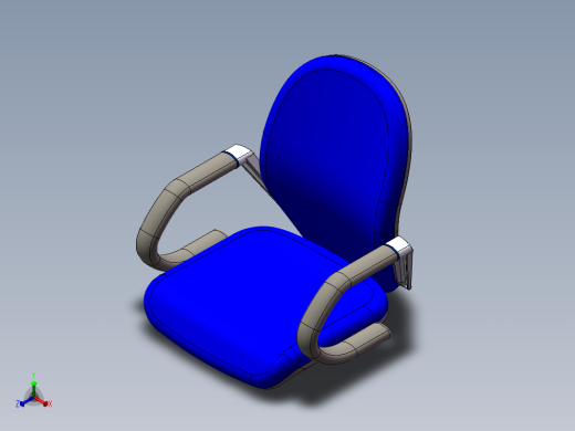 椅子、凳子(19)正等轴测缩略图