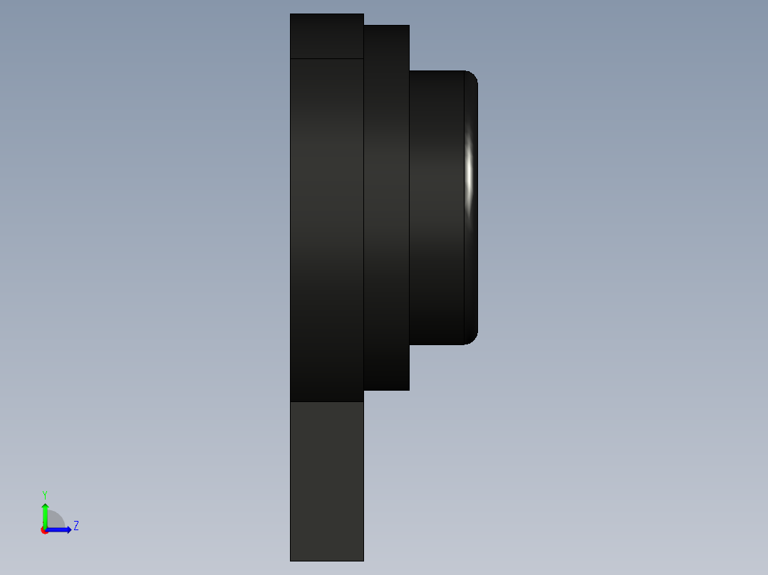 传感器(121)左视图