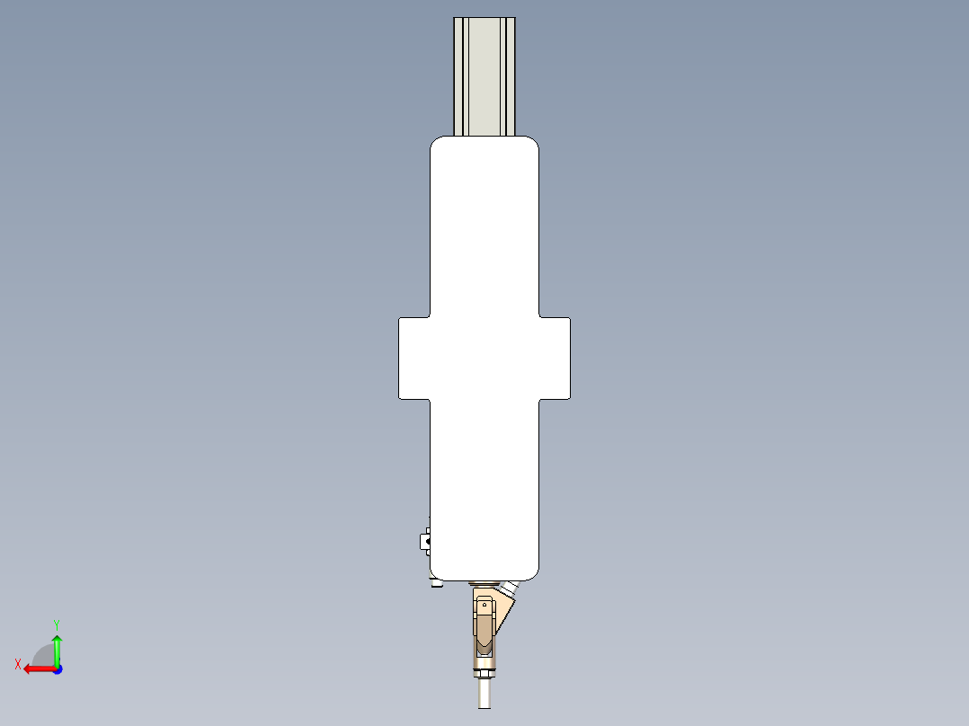 螺丝批头组件后视图
