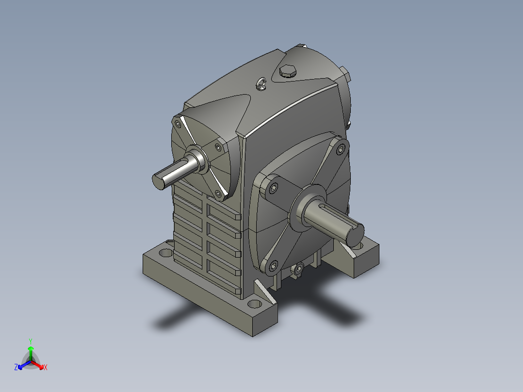 WPS涡轮蜗杆减速机[WPS60-1╱60-A]