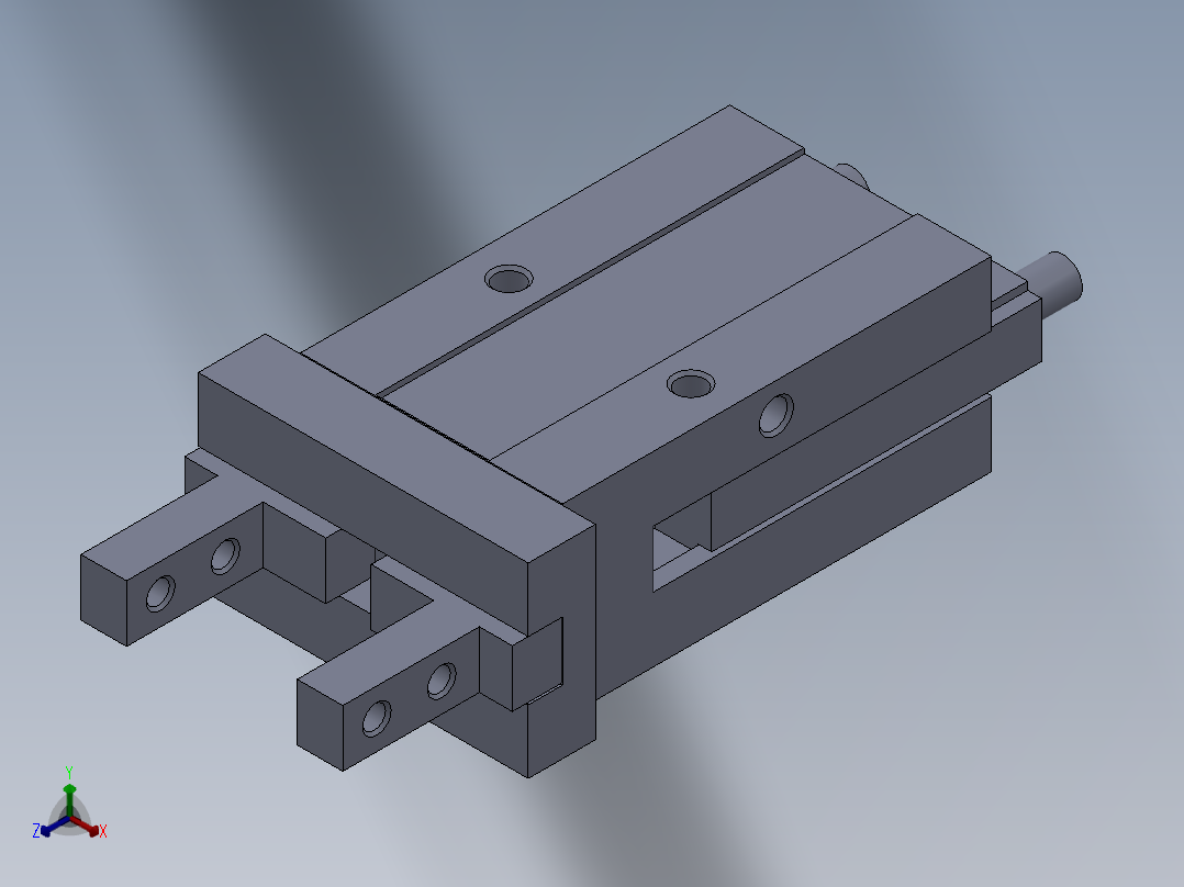 气缸MHZ2_10S_Y59AL__11_2正等轴测图