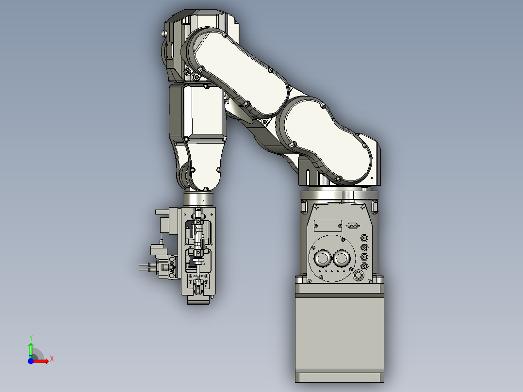 02-00撕膜机构前视图