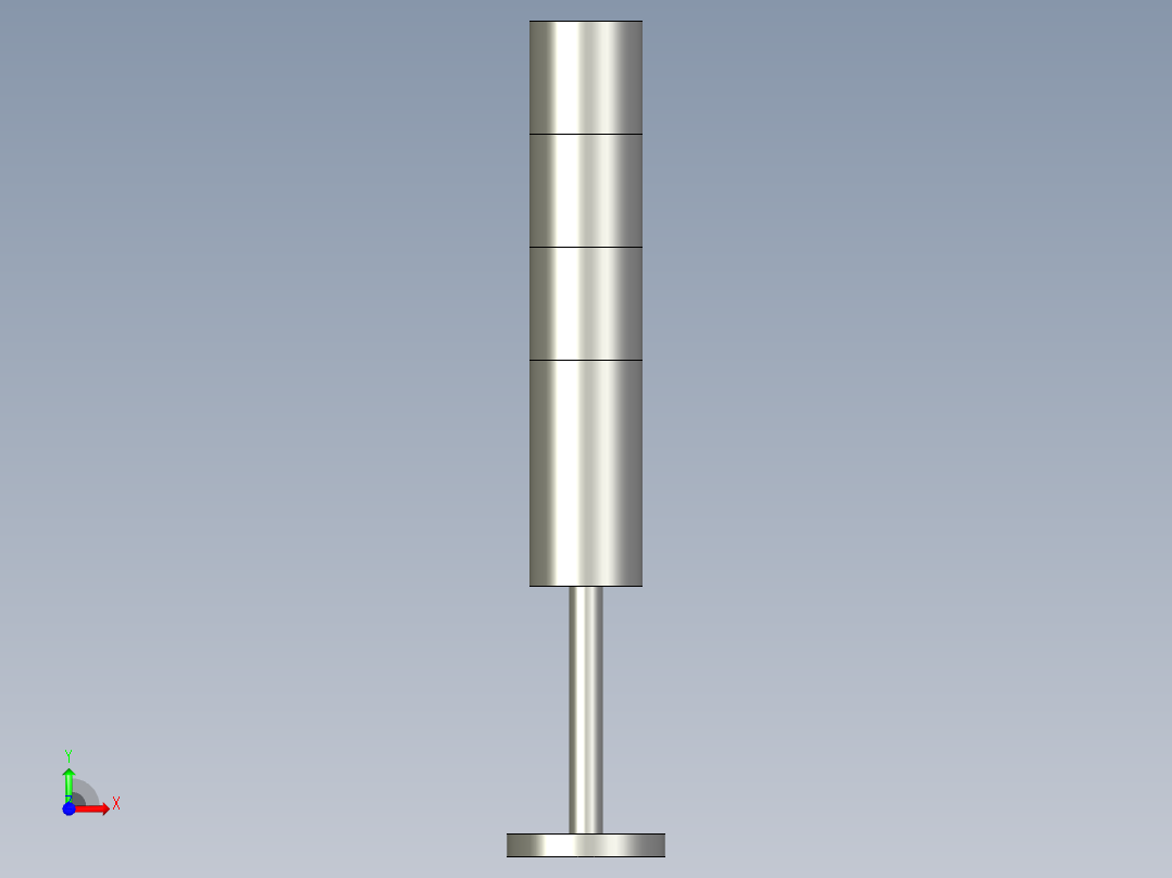 ZPZDSLJWZ-50-008-报警灯前视图