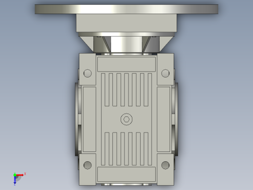 NMRV063-15B3-71B14_减速机_063俯视缩略图