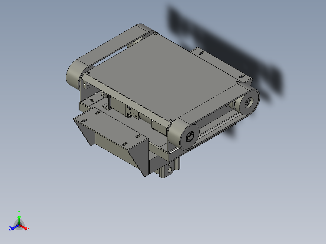 CCD00顶升移栽装配主视图