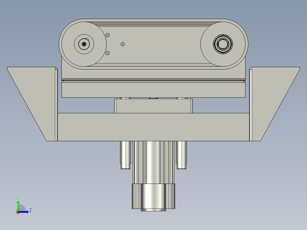 CCD00顶升移栽装配左视图