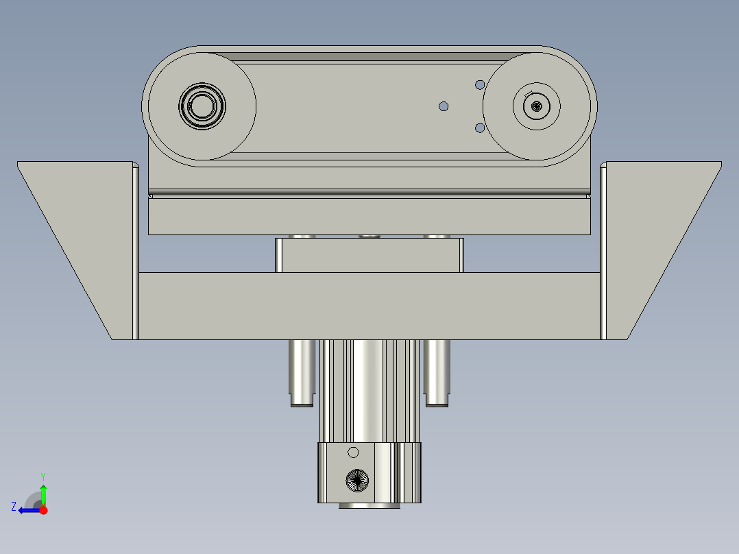 CCD00顶升移栽装配右视图