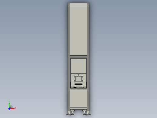 步进式下料台架前视缩略图