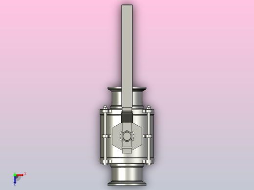 IQP-01手动卡式球阀[IQP-01-2.5s]俯视缩略图