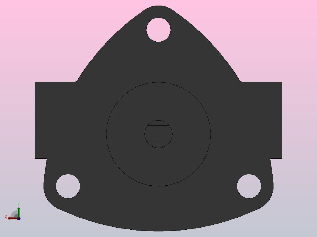 TOP给油泵[TOP-11A]左视图