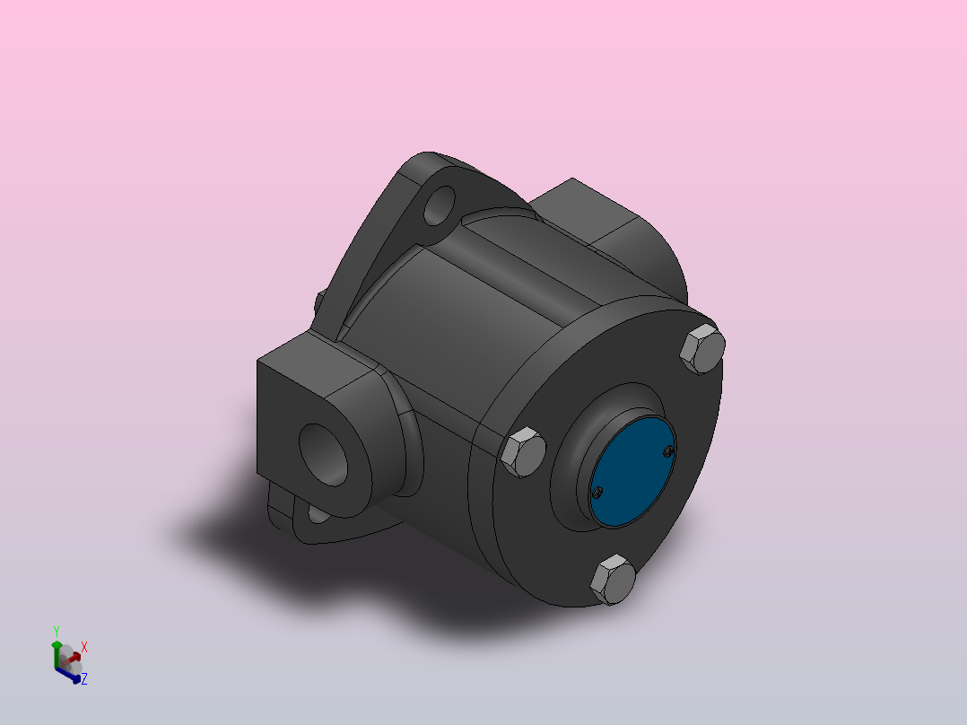 TOP给油泵[TOP-11A]正等轴测图