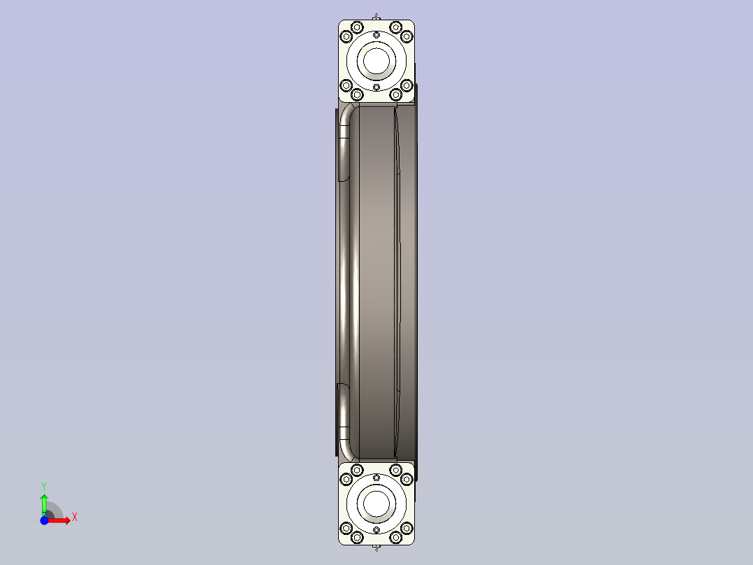 wea540回转式减速器前视图