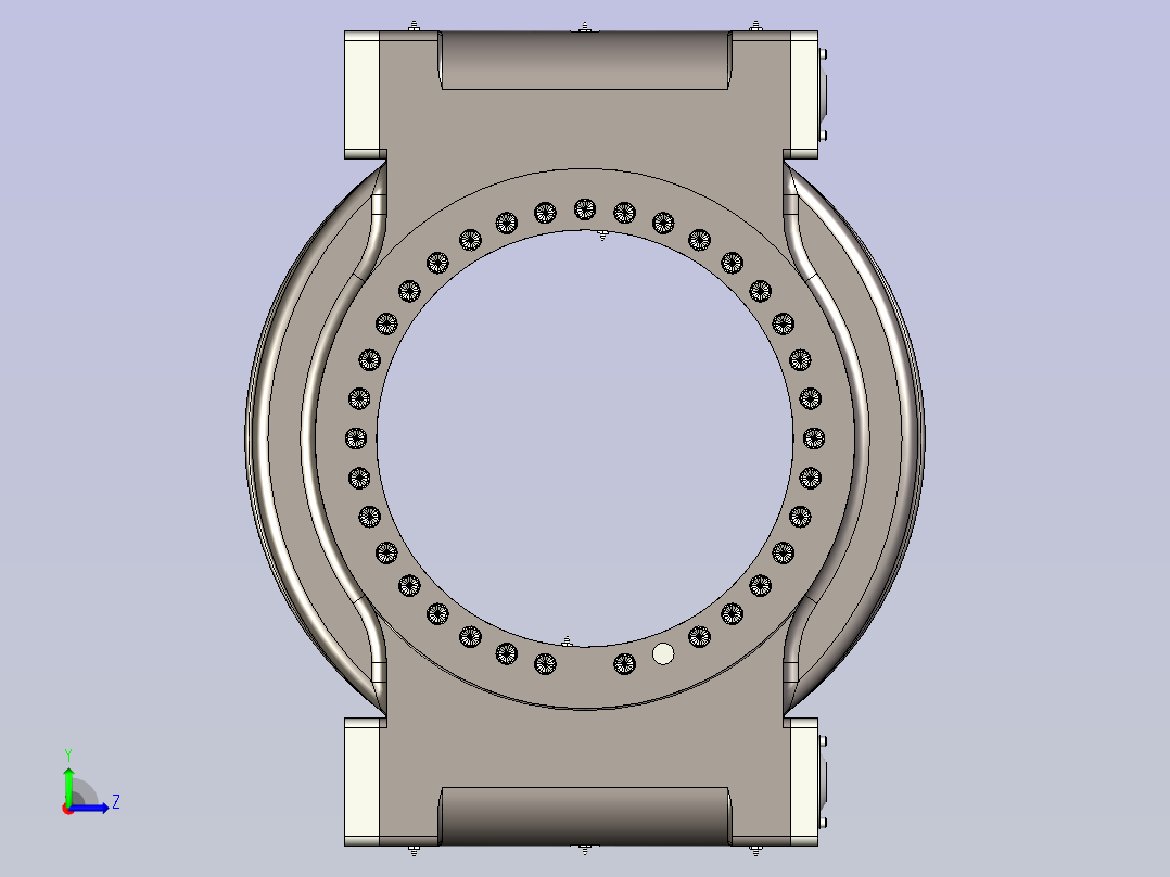wea540回转式减速器左视图