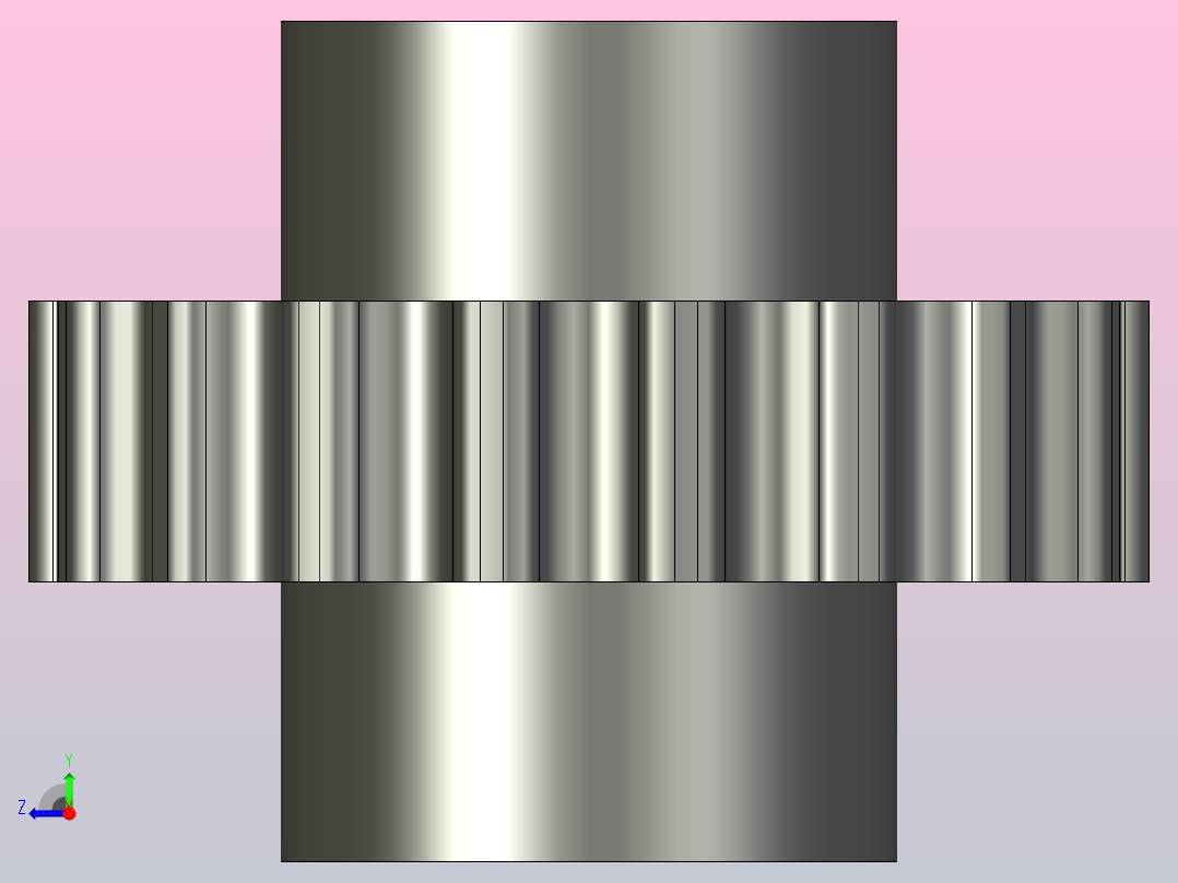 活接Ф50（PVC）右视图