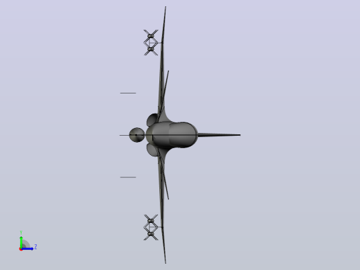某种喷气式教练机左视缩略图
