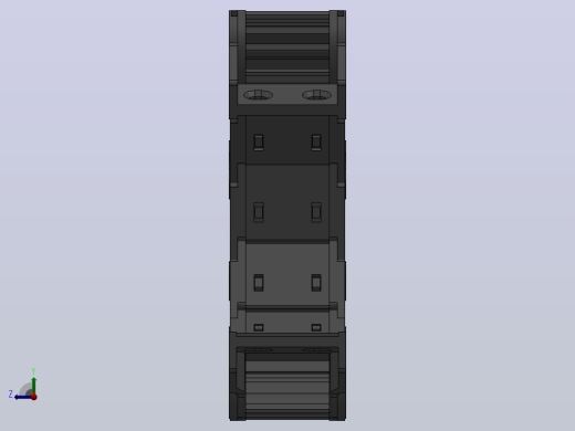 弯曲半径75内高25两侧打开型DB封闭式拖链_DMD25CDBA-25-38-75R-30右视缩略图