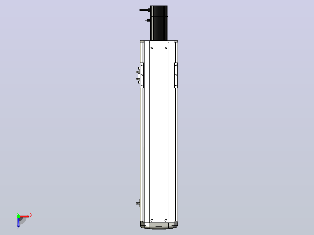ETH13-450-BC-200W+煞車直线模组俯视图