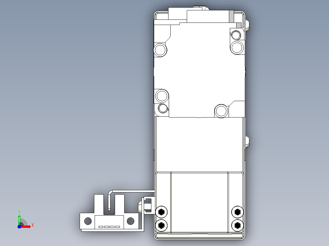 钢基模组TPA-KSR-4002C-150A1-MU-H1S1前视图