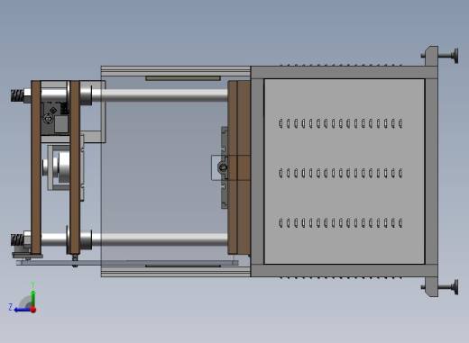 A02-10吨四柱三板油压机右视缩略图