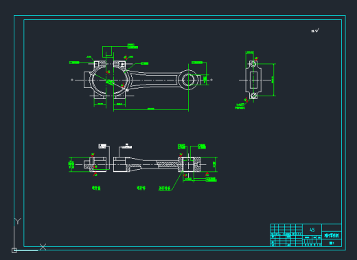 汽车发动机连杆平行仪设计缩略图