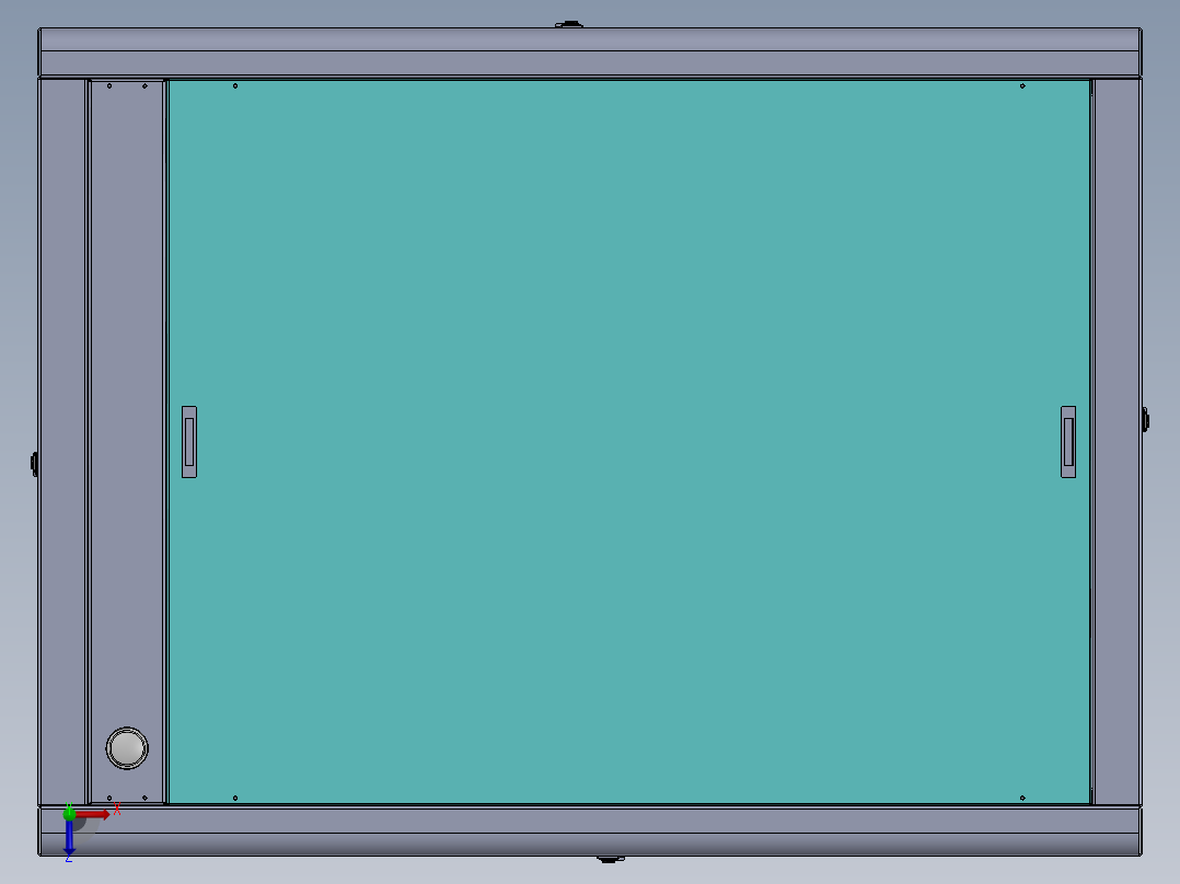 ACF分条机（含工程图）SW18可编辑俯视图