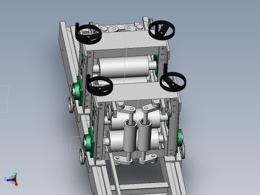 型钢校正机矫直机（含工程图 ）sw16可编辑