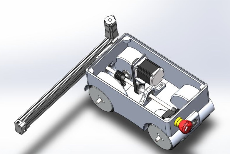 焊接机器结构3D图纸 STEP格式