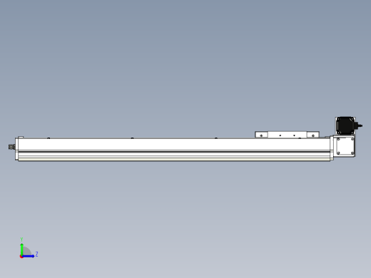 Toyo东佑达直线模组-ECB17-800-RU左视缩略图