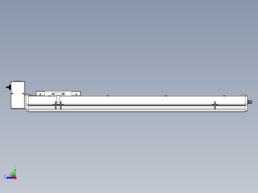 Toyo东佑达直线模组-ECB17-800-RU右视缩略图