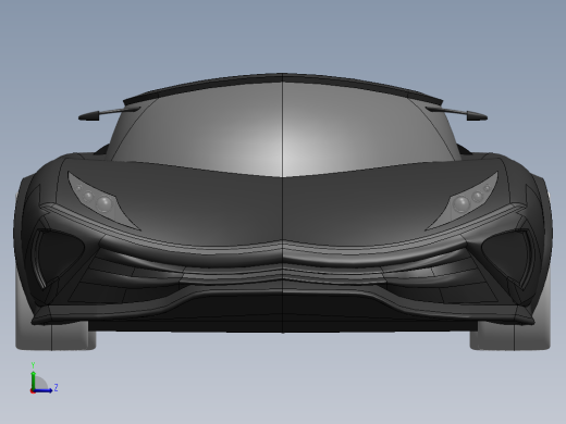 运动版跑车左视缩略图