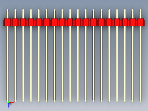 彩色公头100mil（2.54mm）系列-DS1021_red_1x18p_100mil_Type43_rev1.0俯视缩略图
