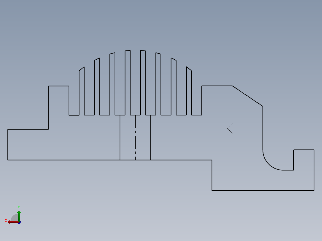 SW建模练习题-practice 32后视图