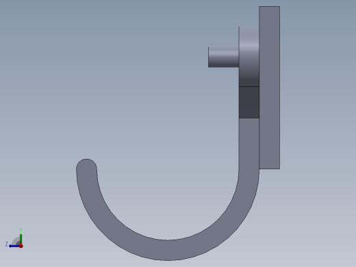 SW建模练习题-practice 54右视缩略图