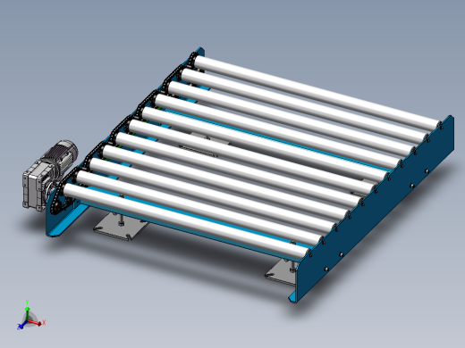 钢板链轮传动装置（输送机）