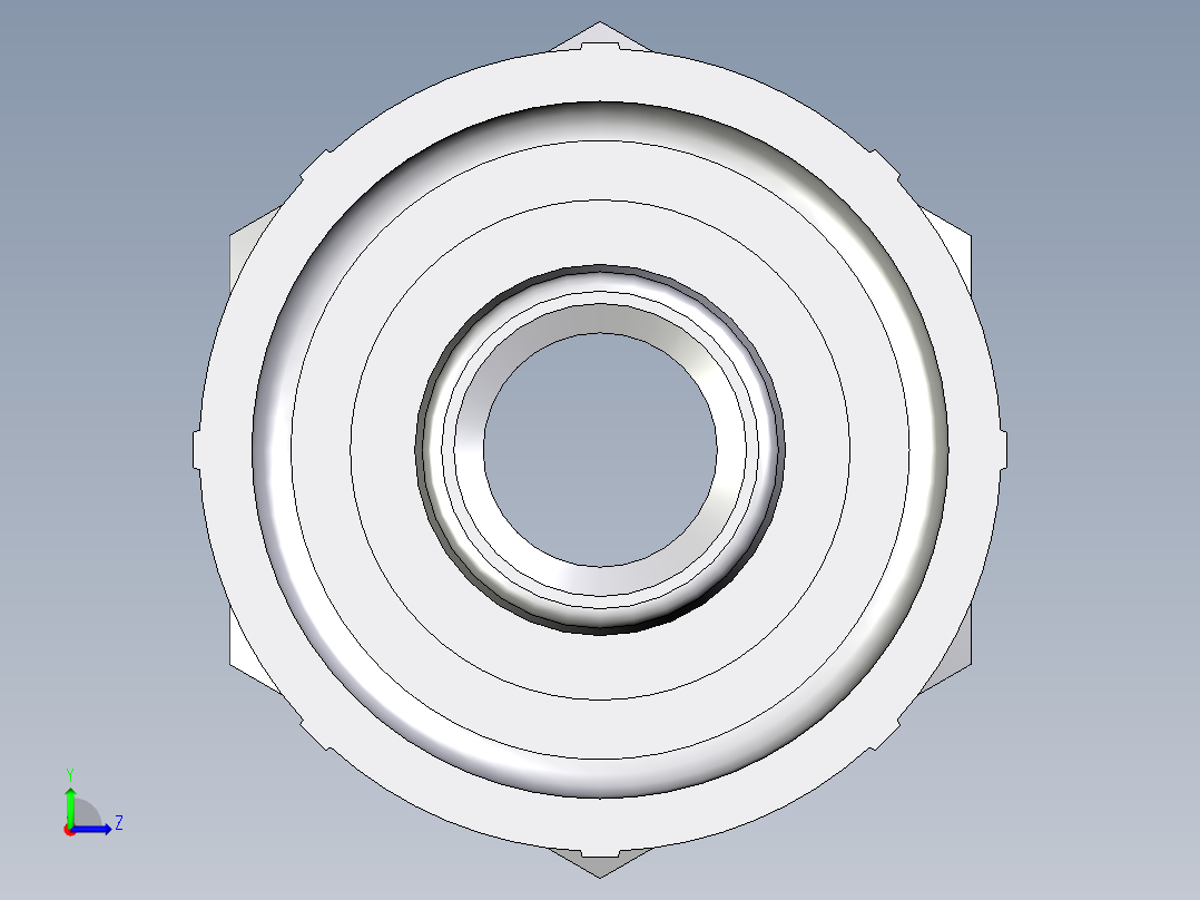 CA70系列-24°轻型直头左视图