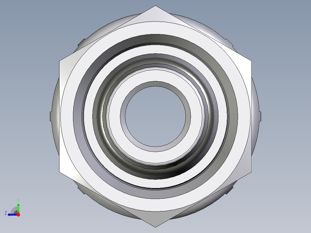 CA70系列-24°轻型直头右视图