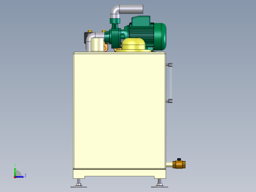 真空箱左视缩略图