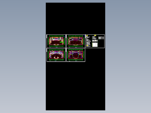 某售楼处通风空调施工设计图