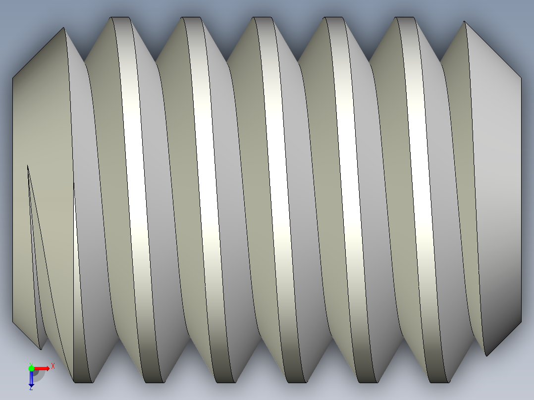 DIN 913-ISO 4026 固定螺钉-M1.8 L=2.5.STEP俯视图