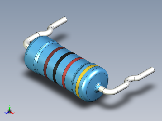 无源元件封装-RES-1W-HH-MF