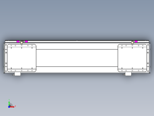威洛博LC系列3d模型模组2LC22H2Y-S550前视缩略图