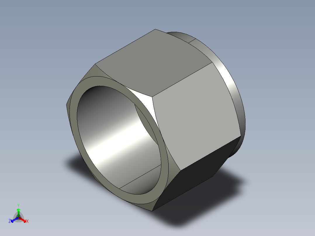 卡套式工业通用硬管接头12_bu-s主视图
