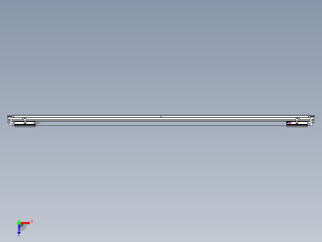 威洛博VL系列3d模型模组2VL22H2Y-S2150俯视图