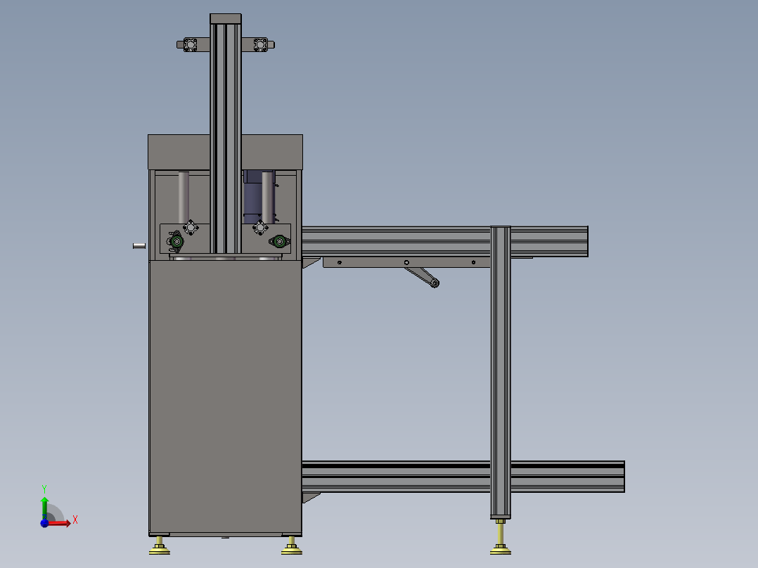 SMT上板机前视图