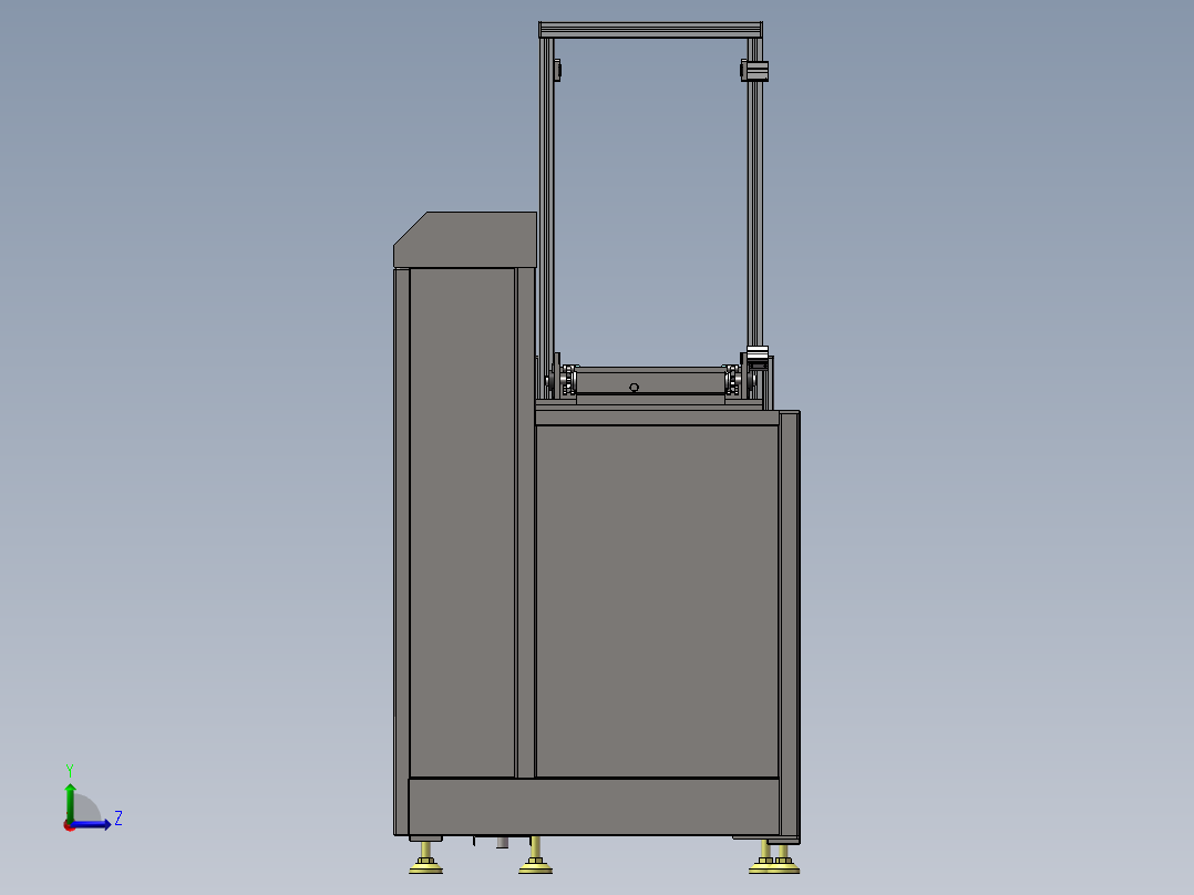 SMT上板机左视图